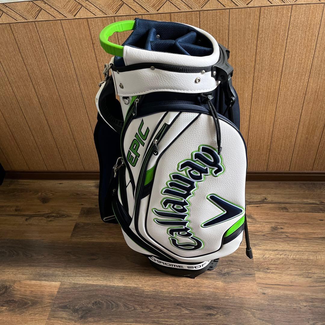 Callaway EPIC キャディバッグ ホワイト/グリーン