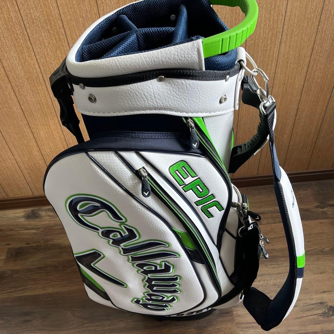 Callaway EPIC キャディバッグ ホワイト/グリーン