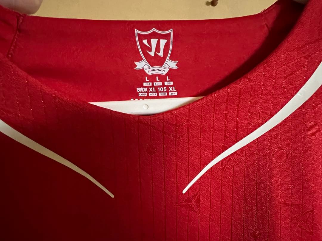 リバプールFC ジェラードユニフォーム