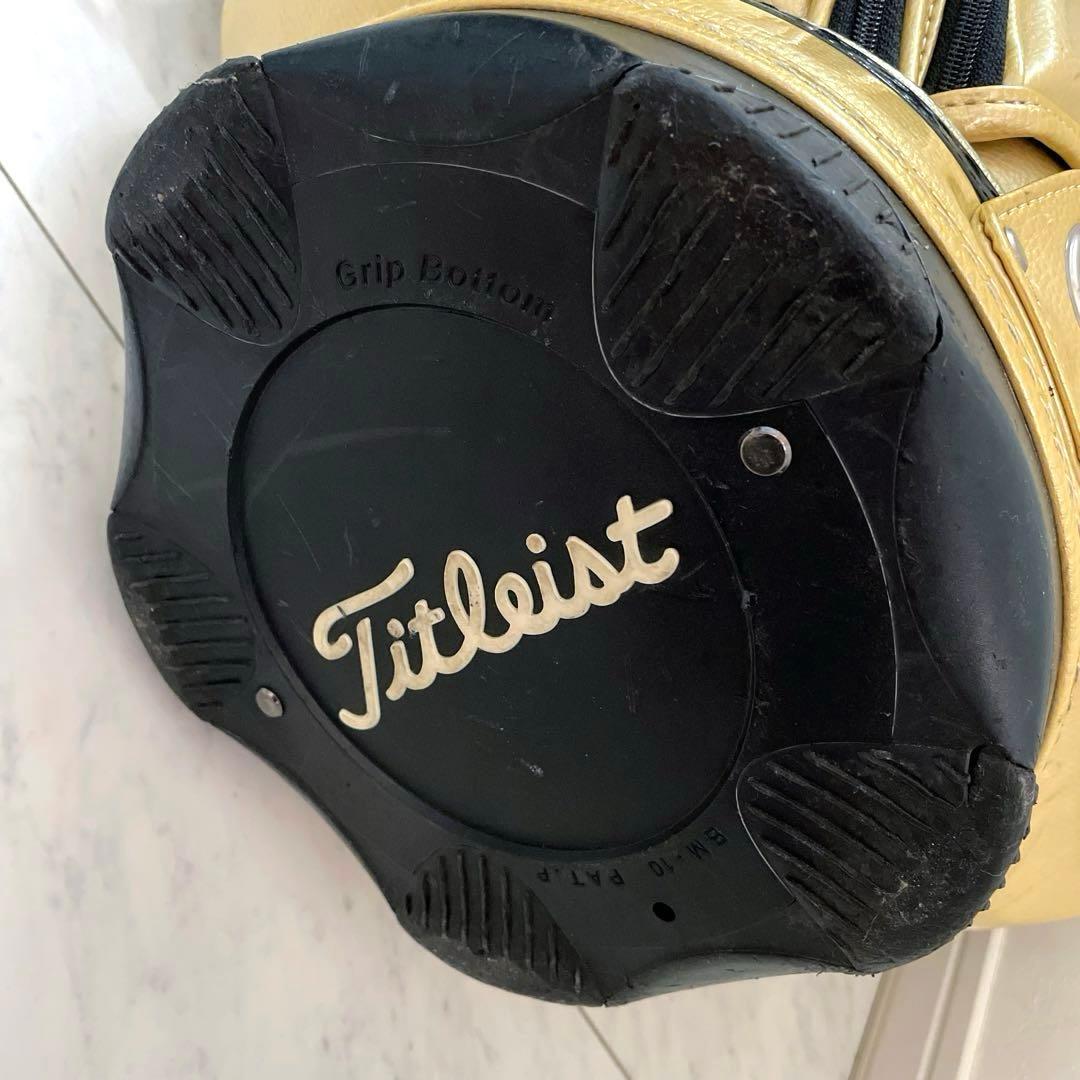 希少　正規品　良品　タイトリスト　メダリオン　3点式　キャディバッグ　ツアー