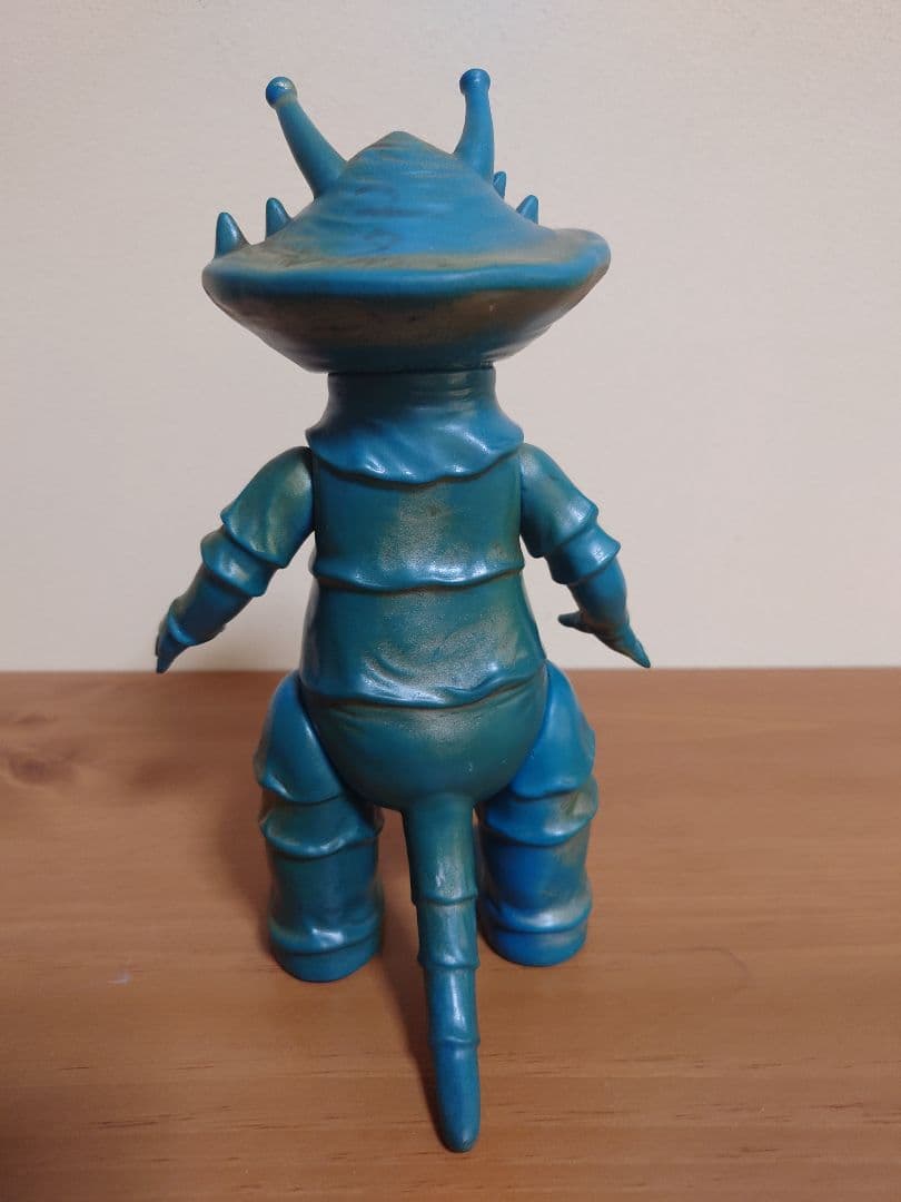 【当時もの】マルサン　ソフビ　カネゴン　ウルトラQ 記銘有り