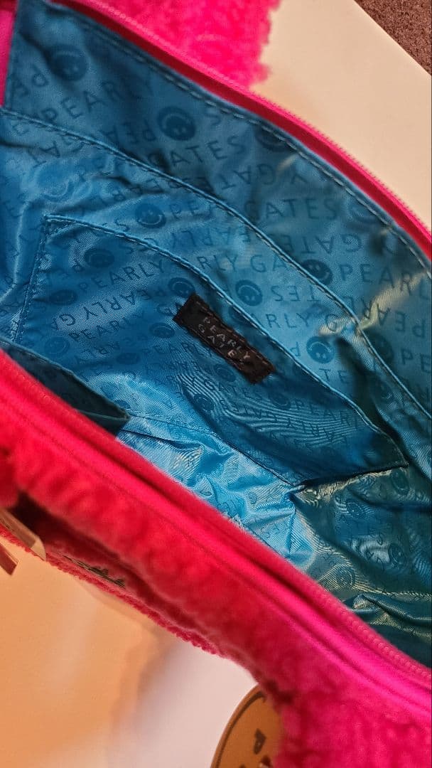 PEARLY GATES パーリーゲイツ ボアフリースカートバッグ