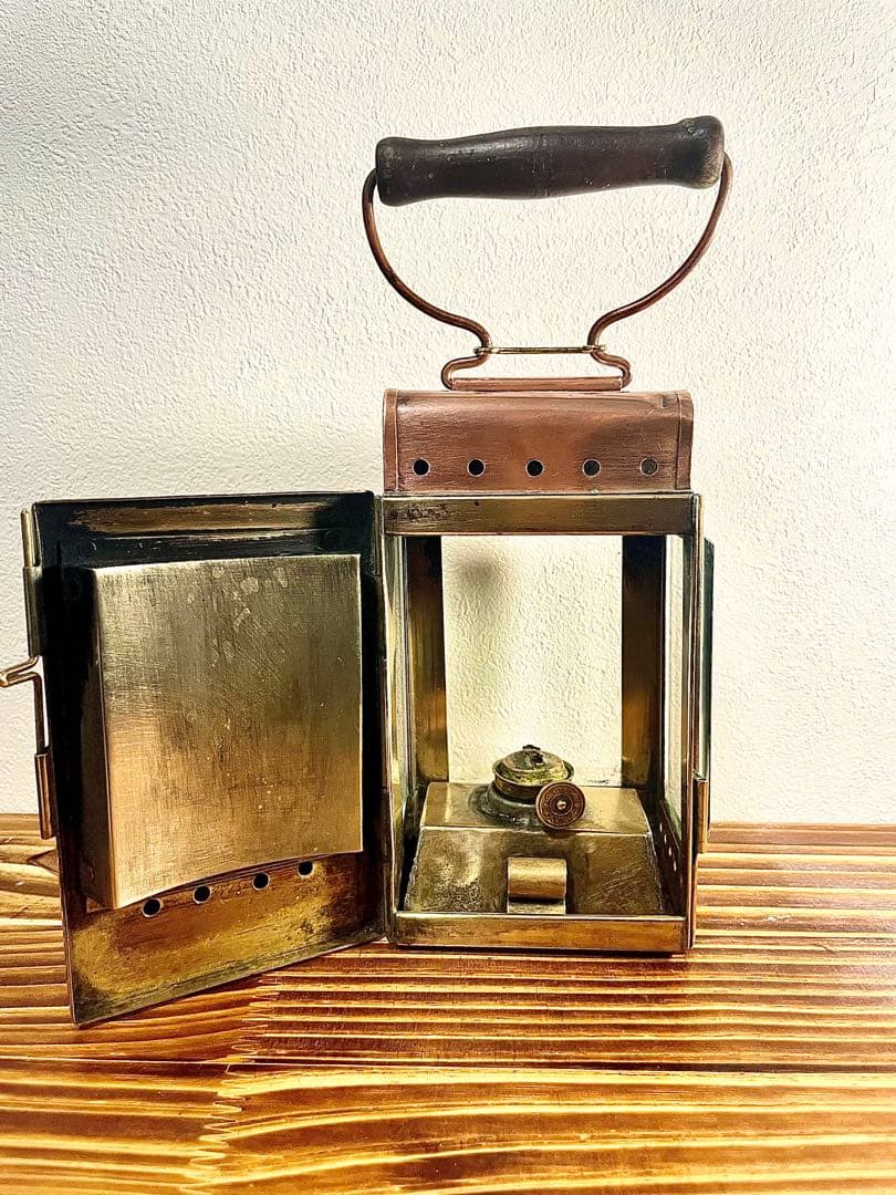 【極希少】C. Beuttenmüller&Coビンテージランタン3面プリズム