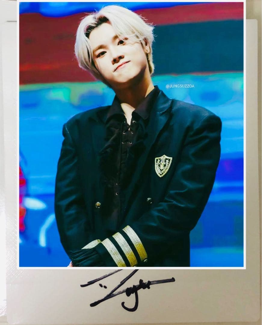 xdinaryheroes ジョンス　未公開サインチェキ