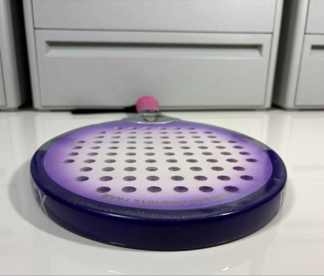 パドルテニス❤︎ラケット❤︎PADDEX❤︎PS-202❤︎協会公認品❤︎紫❤︎収納ケース付