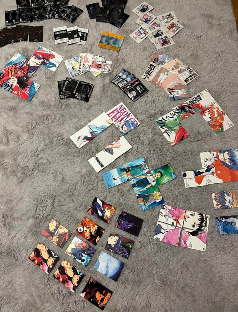 新世紀エヴァンゲリオン トレーディングカードセット　まとめ売り　レア大量