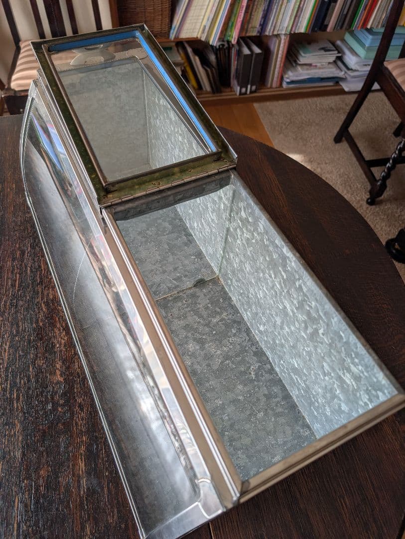 アンティーク ショーケース ガラスケース 蓋付