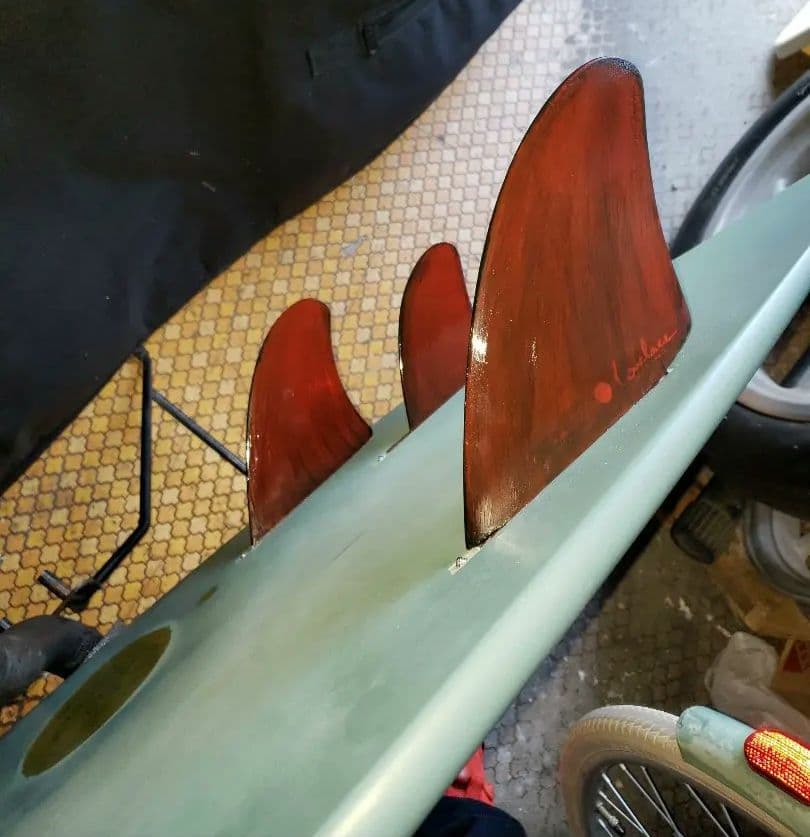 激レアryanlovelace5'9アシメoriginalフィンツインフィッシュ