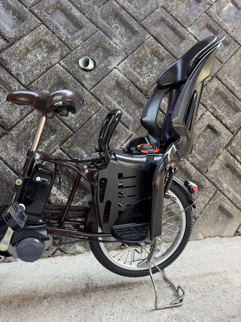 パナソニックミニDX チャイルドシート2台付き電動自転車