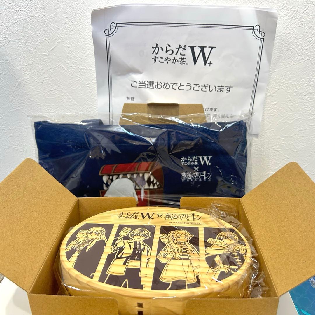 葬送のフリーレン　からだすこやか茶W わっぱ　お弁当箱　ランチ　トートバッグ