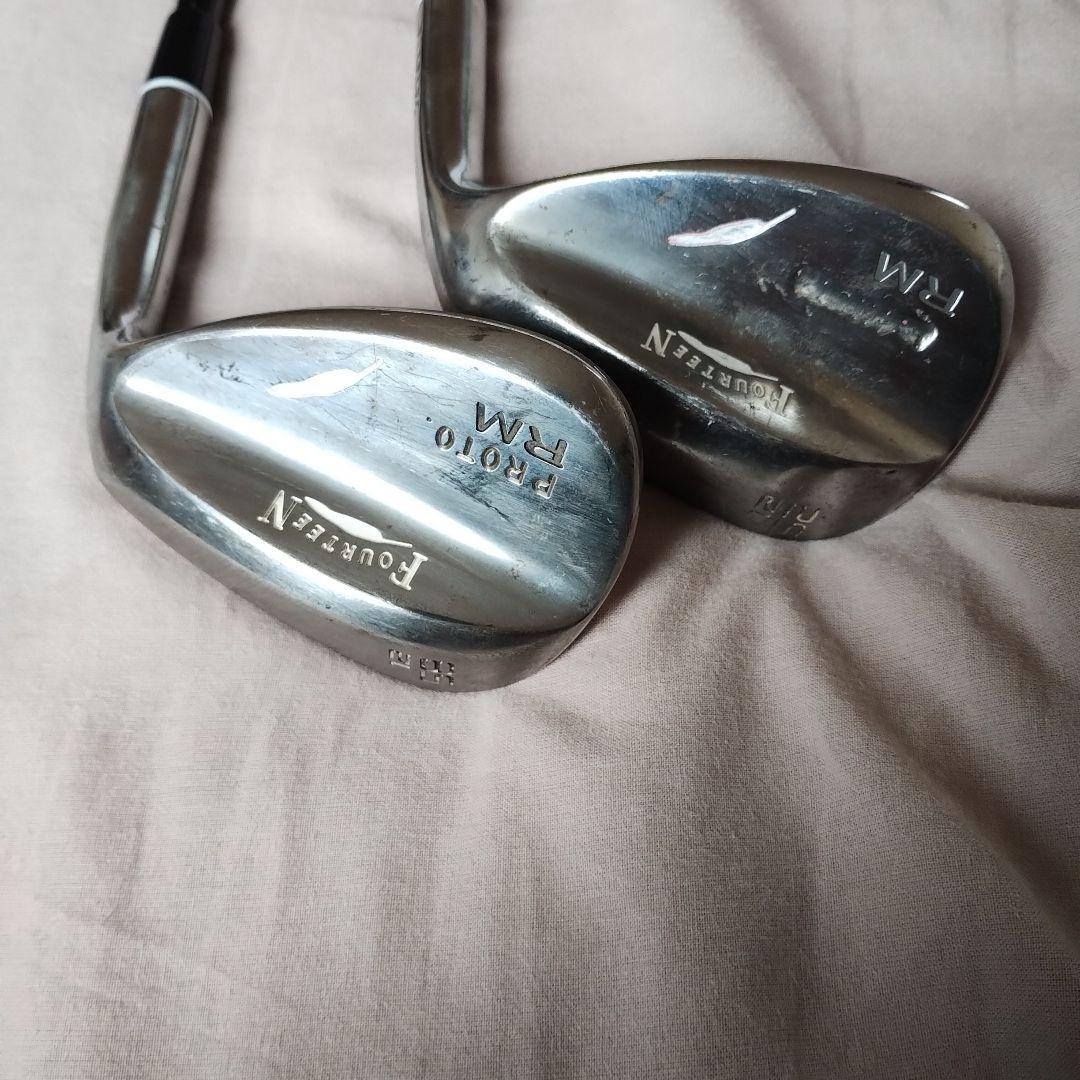 フォーティーン RM ノーメッキ52° 58° ツアーADプロトタイプ