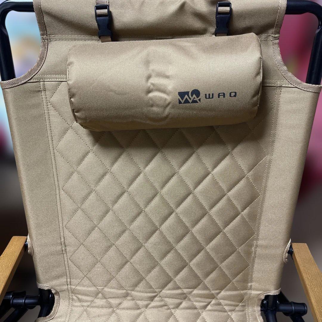 WAQ Reclining Low Chairリクライニングローチェア2脚セット