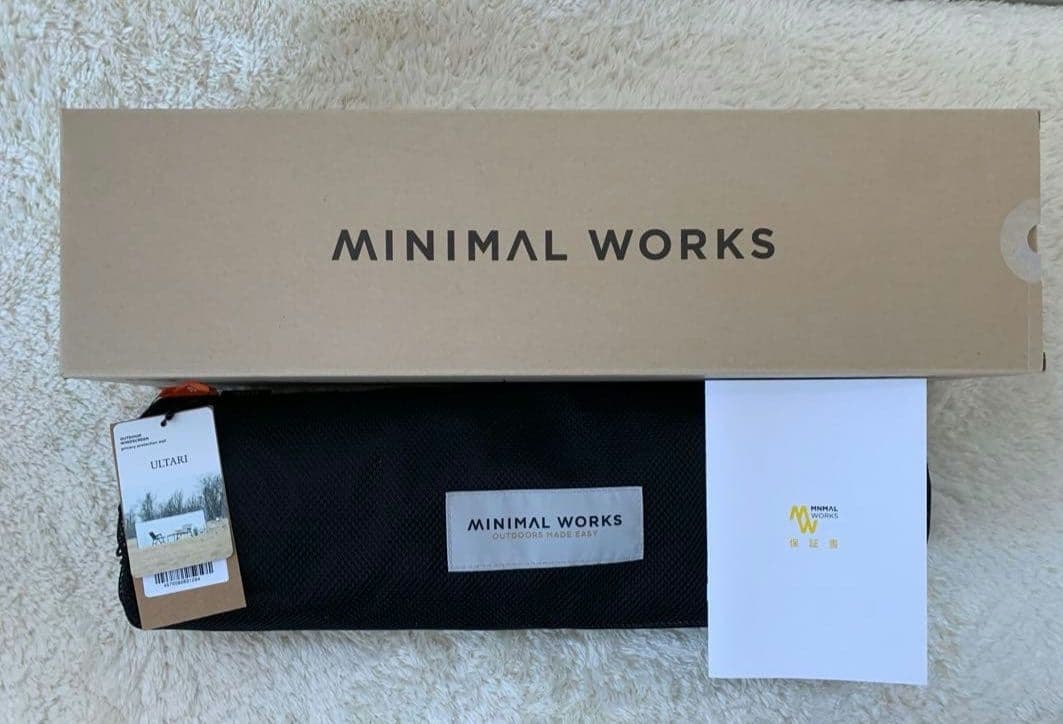 値下げ 新品　ミニマルワークス　 ウルタリ　ULTARI ブラック