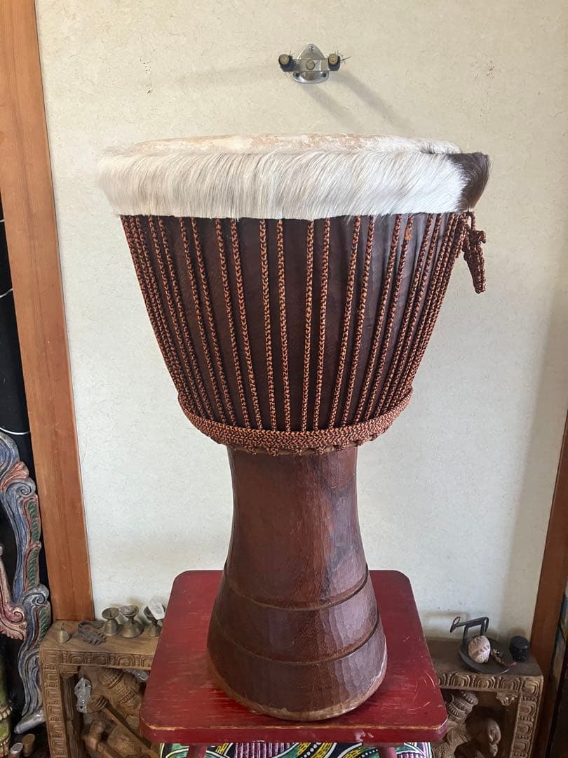 コートジボワール　ジェンベ 34 Côte d'Ivoire Djembe