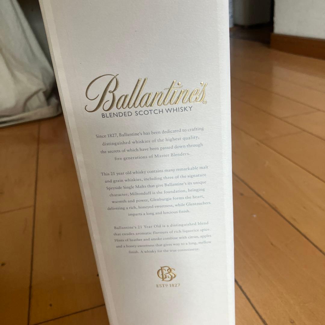 BALLANTINE’S BLENDED SCOTCH WHISKY 21年