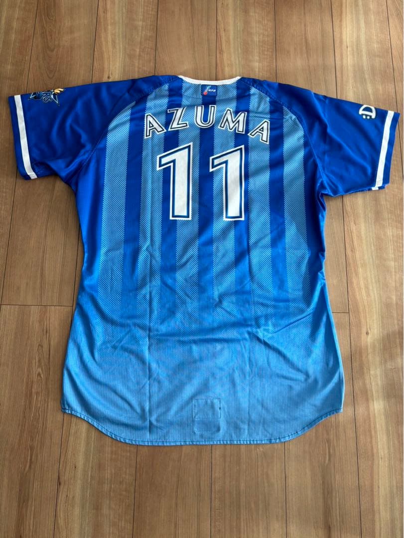 横浜DeNAベイスターズ東克樹 #11 2018年 PRO MADE 実使用仕様