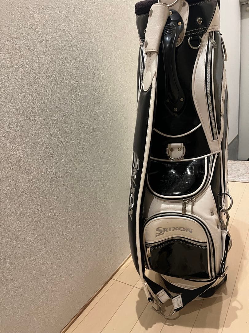 Srixon キャディバッグ ホワイト・ブラック