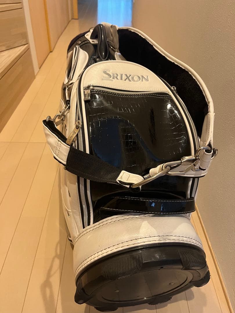 Srixon キャディバッグ ホワイト・ブラック