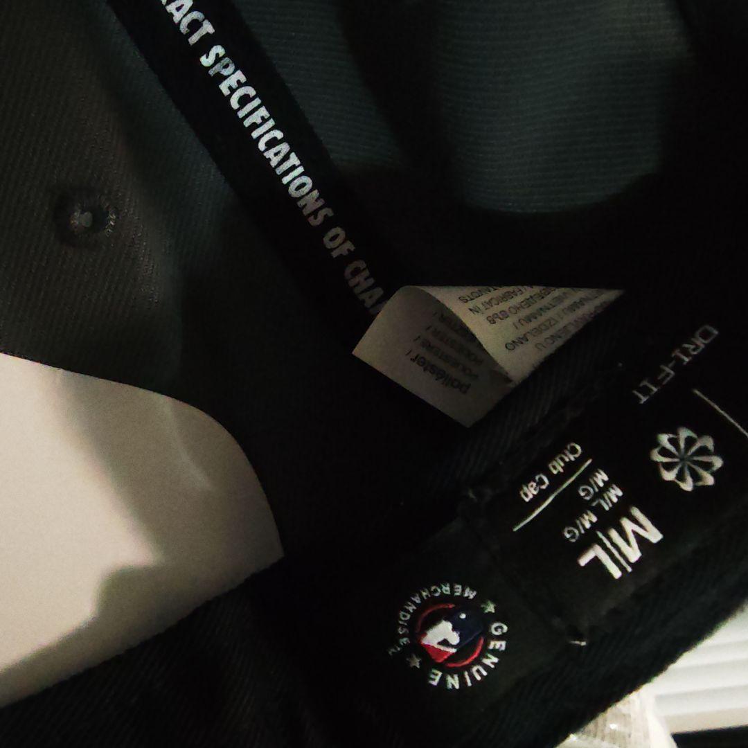 ナイキ サンディエゴ・パドレス キャップ M/Lフリーサイズ グレー