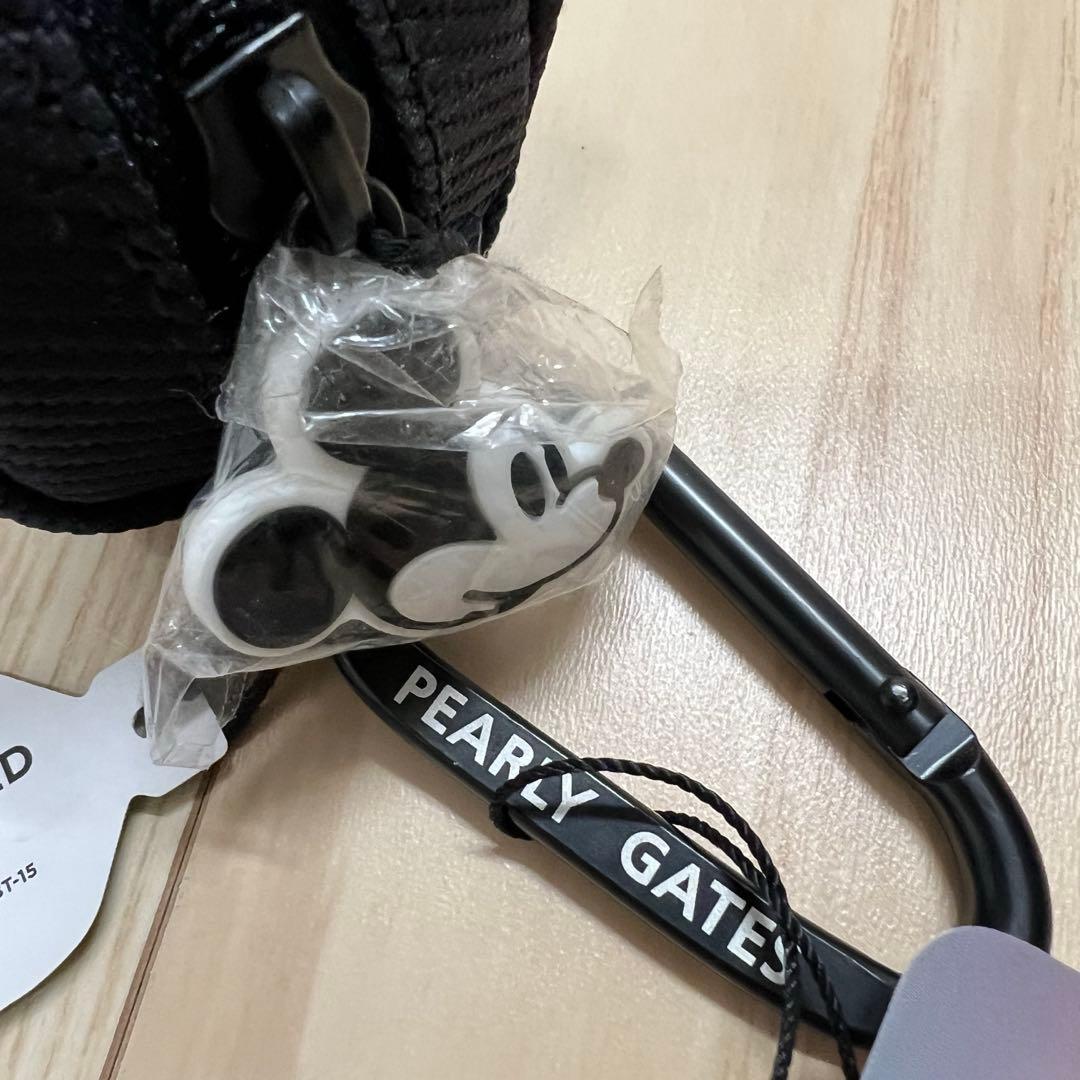 PEARLY GATES ボールポーチ ミッキーコラボ パーリーゲイツ ポーチ