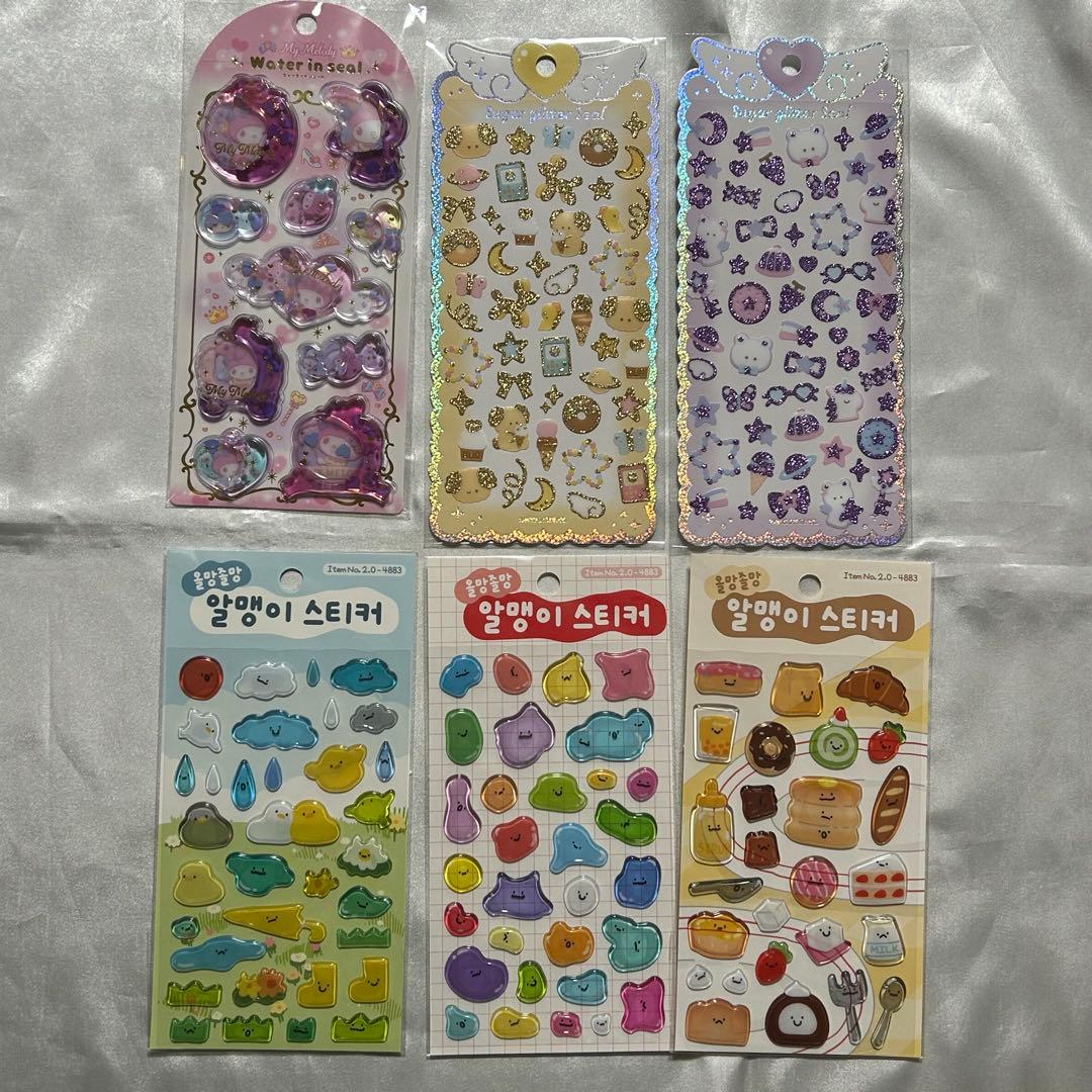 正規品 ボンボンドロップシール ウォーターシール おはじきシール まとめ売り