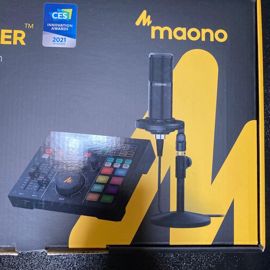 未使用保管品Maonocaster オーディオミキサー(AM100K1)