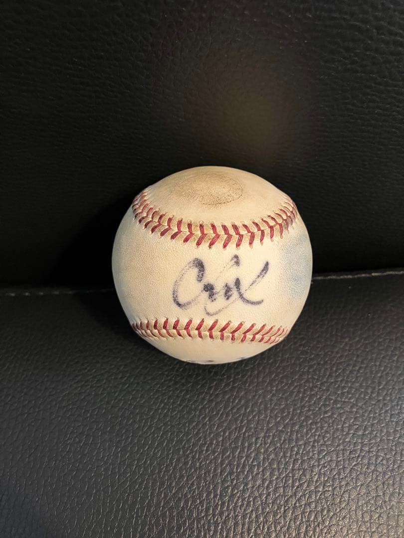 イチローさん 直筆サインボール 日付 コミッショナーマーク入り