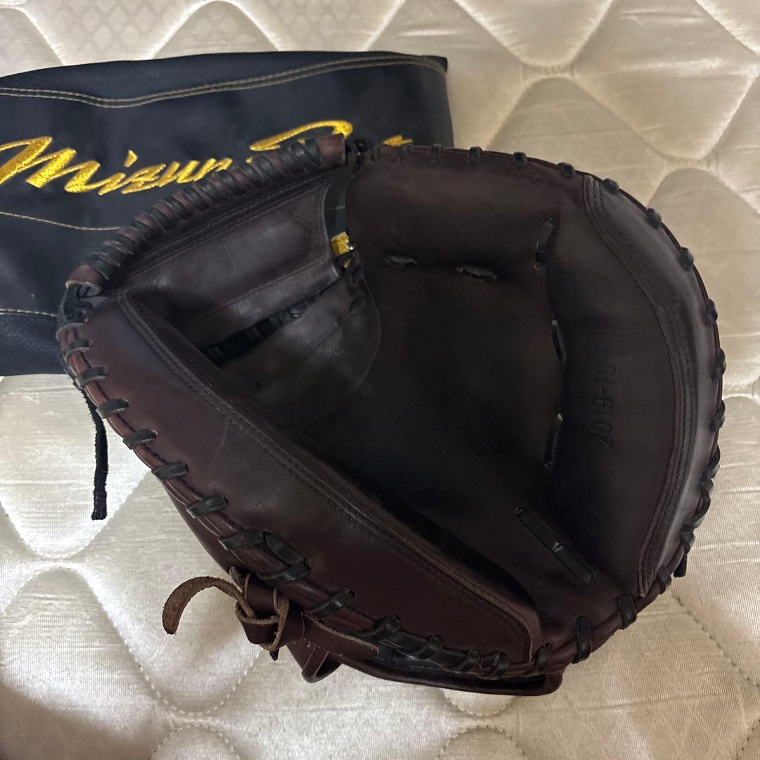 ミズノプロ 一般硬式用 キャッチャーミット ハガジャパン 炭谷銀仁朗選手モデル