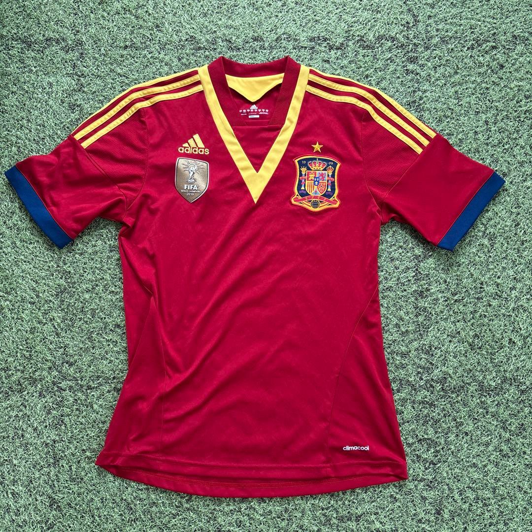 adidas スペイン代表 2010 ワールドカップ シャツ　メンズMサイズ