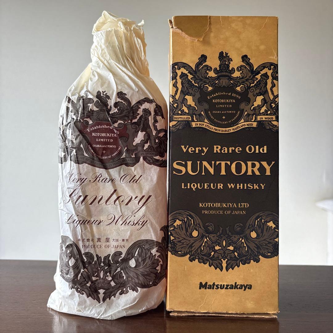 サントリーウイスキー角 WHISKY KOTOBUKIYA ベリーレアオールド