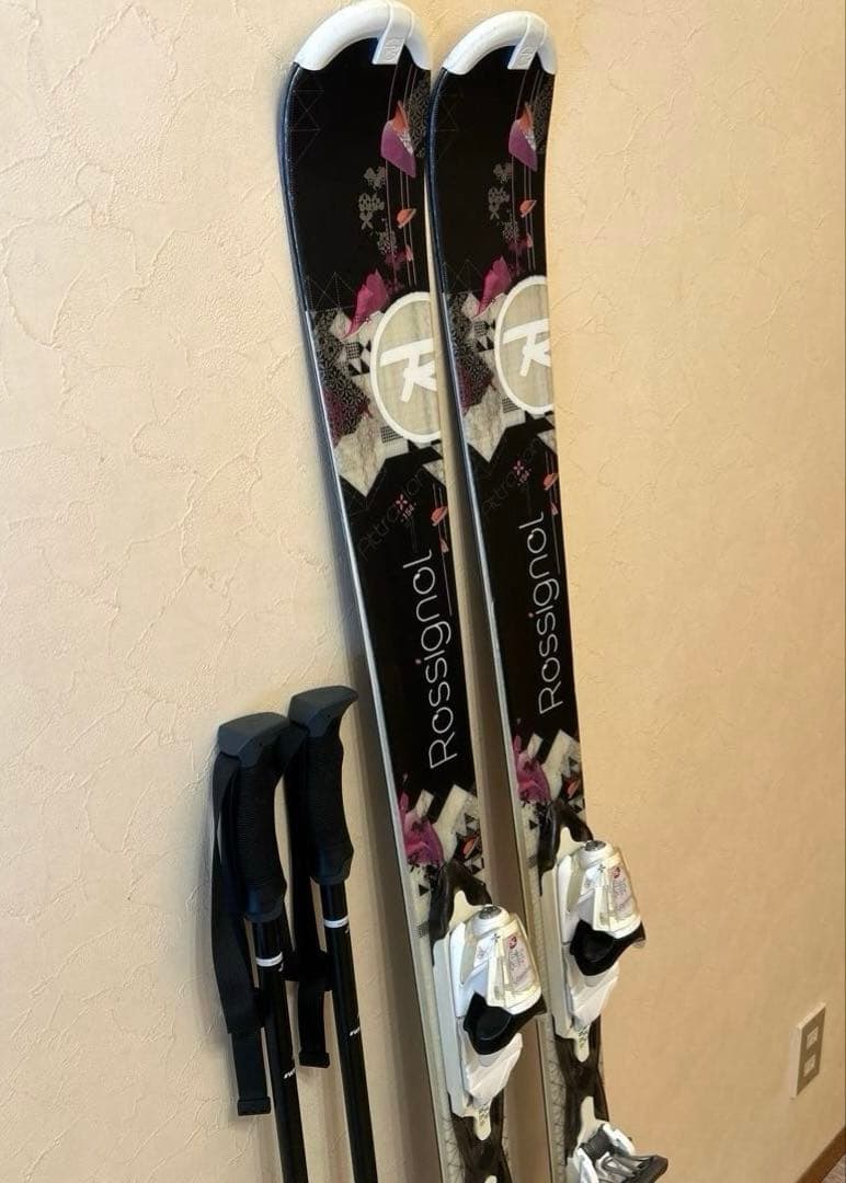 ◾️カービングスキーセット　板154㎝ ブーツ25.5㎝　女性用　レディース用