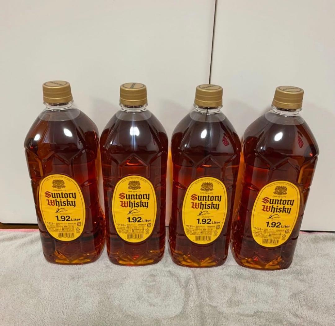 サントリー　角　ウイスキー　 1.92L 4本セット