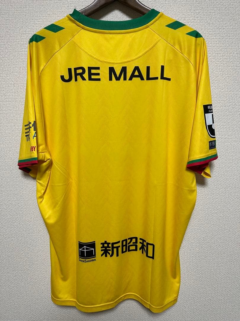 ジェフ千葉　2024 1st ユニフォーム XO3サイズ　横山サイン入り　新品