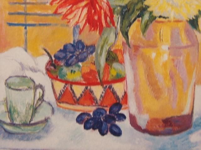 Henri Manguin、【Fleurs dans un Vase】