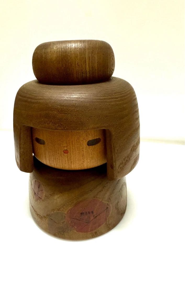 中古　こけし　人形　日本　木製　伝統　山中　三平　M2コレクション