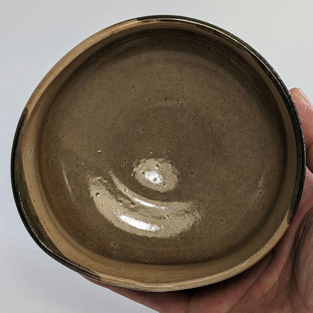 岡山県重要無形文化財 黒井一楽 虫明焼 茶盌 共箱 抹茶碗 抹茶茶碗 茶道具