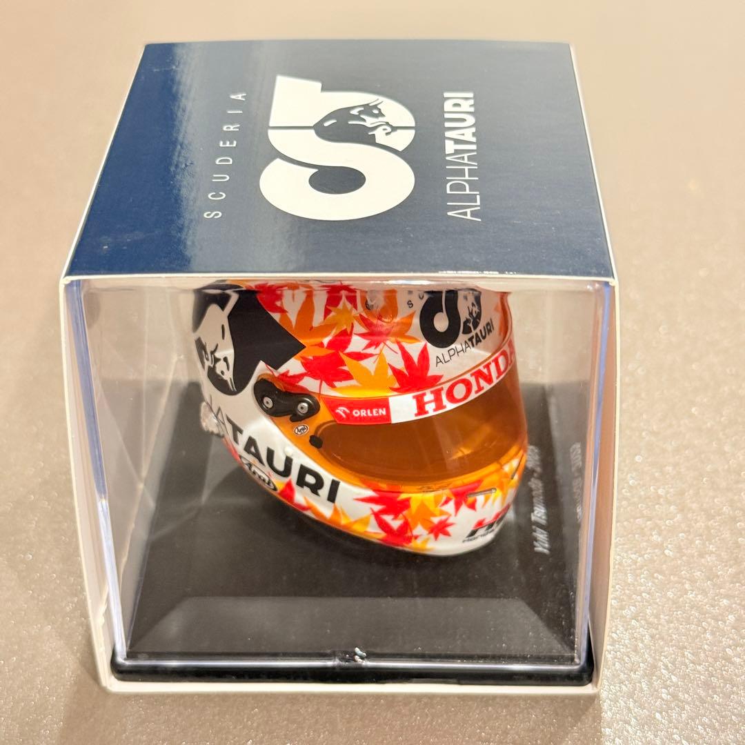 【ケース未開封】スパーク 1/5 ヘルメット 角田裕毅 2023 アルファタウリ