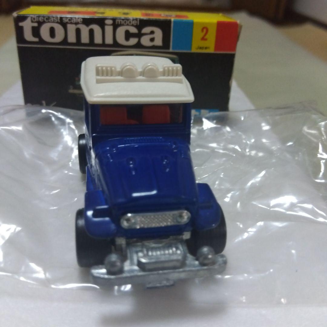 トミカ黒箱　トヨタ ランドクルーザー1/60　日本製　高島屋特注カラー　フタ３枚