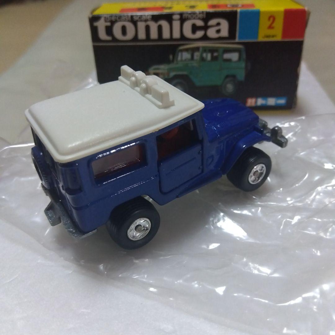 トミカ黒箱　トヨタ ランドクルーザー1/60　日本製　高島屋特注カラー　フタ３枚
