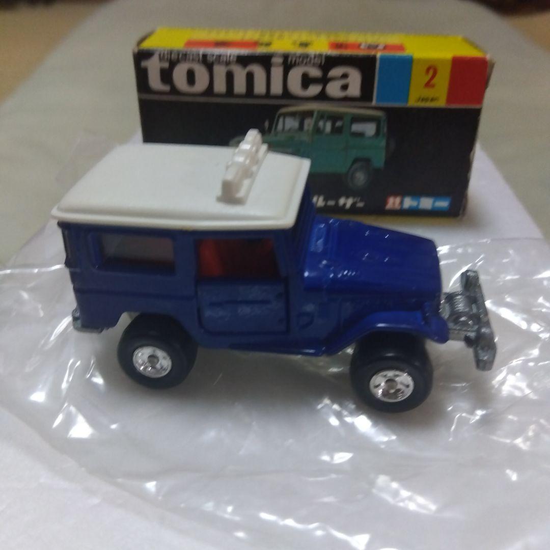 トミカ黒箱　トヨタ ランドクルーザー1/60　日本製　高島屋特注カラー　フタ３枚