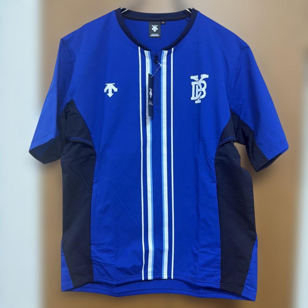 横浜DeNAベイスターズ　オーセンティック半袖トレーニングジャケット