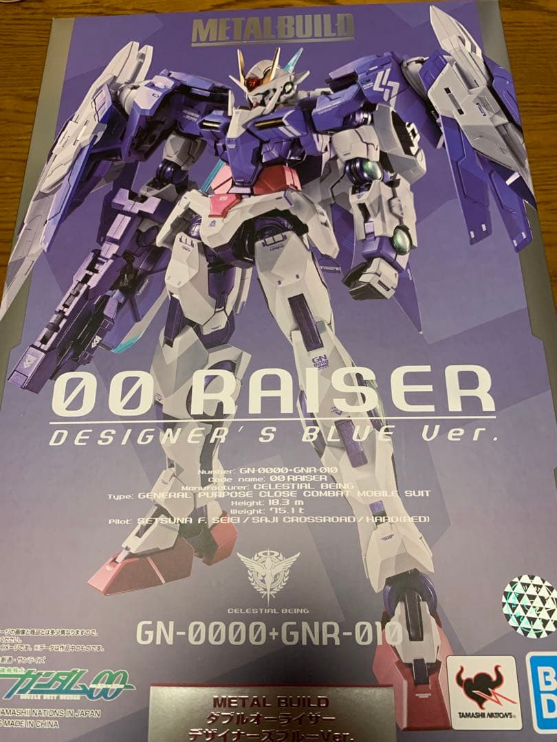 L BUILD ダブルオーライザー　Blue Ver.