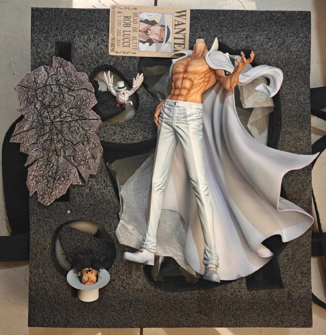 ワンピース CP0 ロブ・ルッチ フィギュア ガレージキット 塗装済み完成品