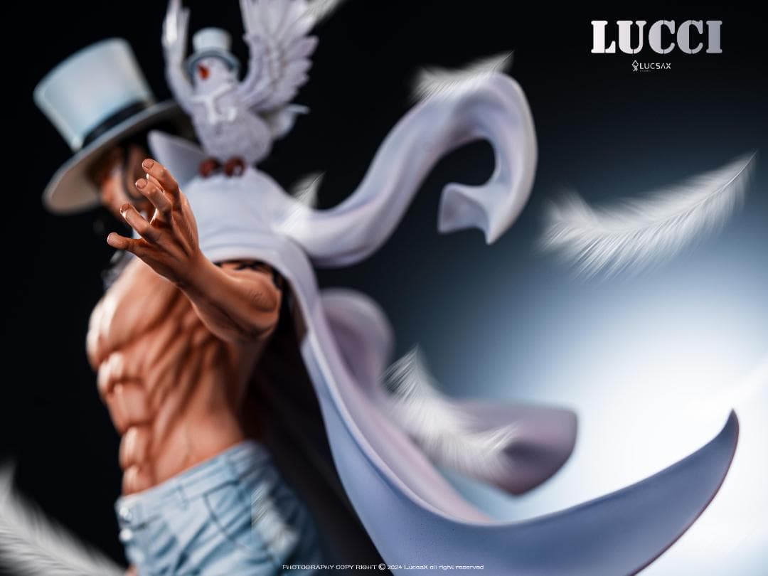 ワンピース CP0 ロブ・ルッチ フィギュア ガレージキット 塗装済み完成品