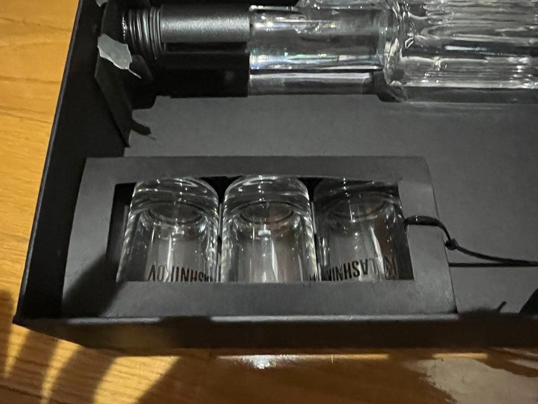 KALASHNIKOV VODKA AK-47ボトルセット 未開封　現在非売品