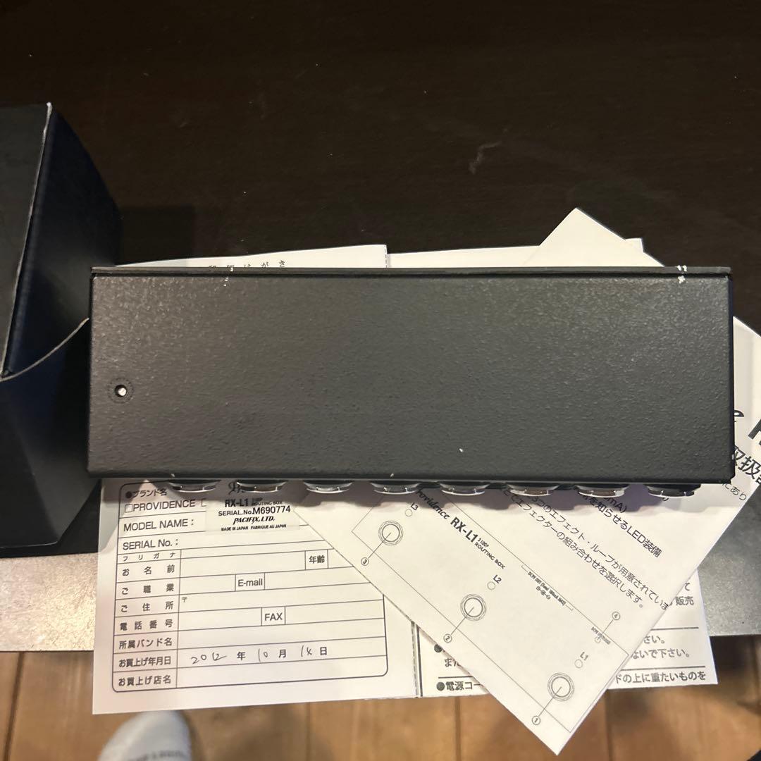 Providence RX-L1 ルーパー　スイッチャー