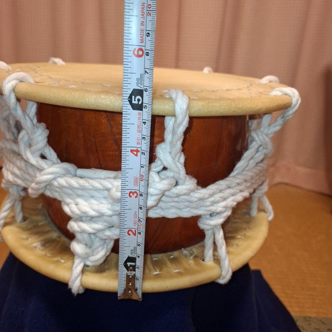 締太鼓３０センチ中古