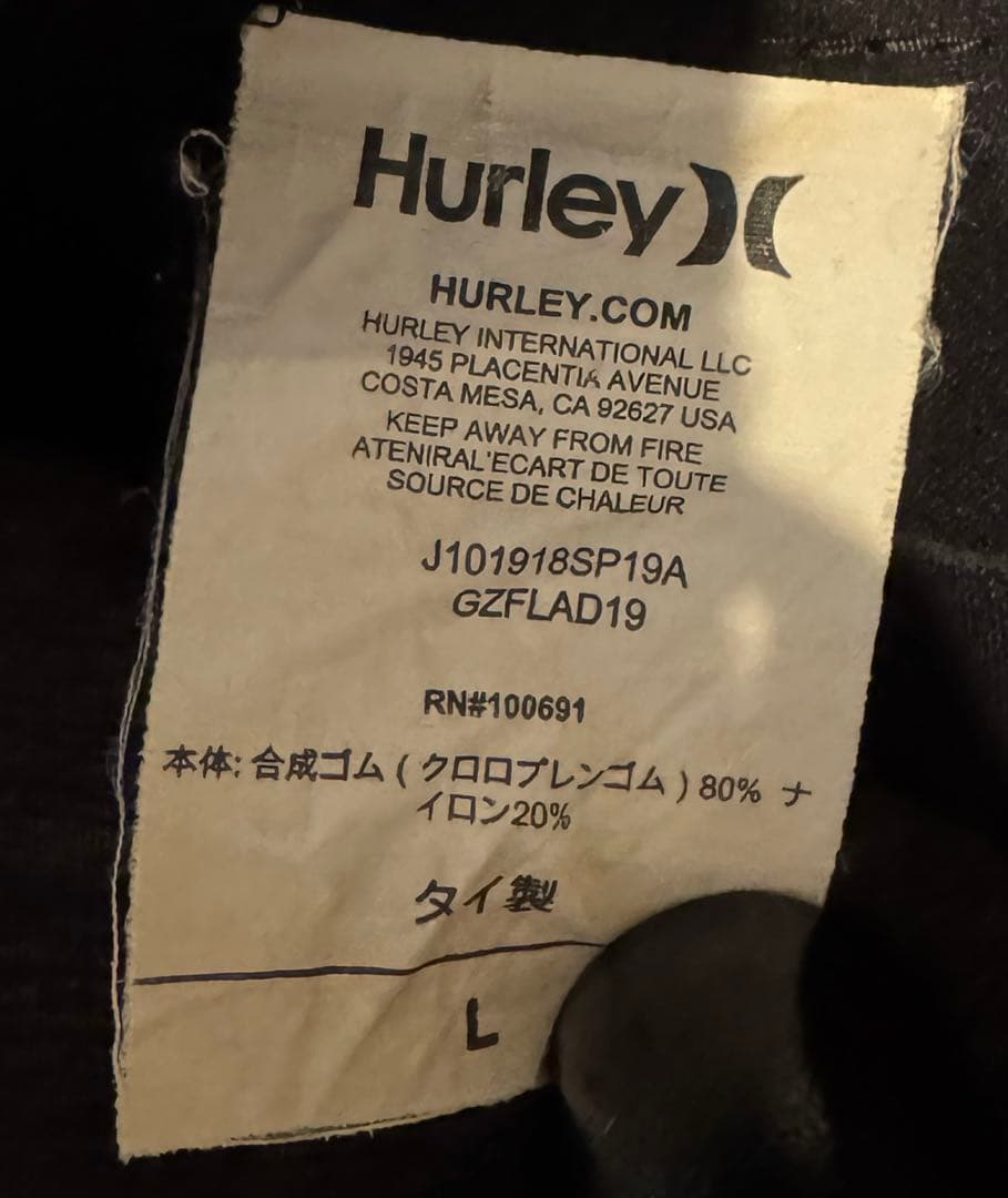 Hurley ウェットスーツ ハーレー レディース フルスーツ　3m2m