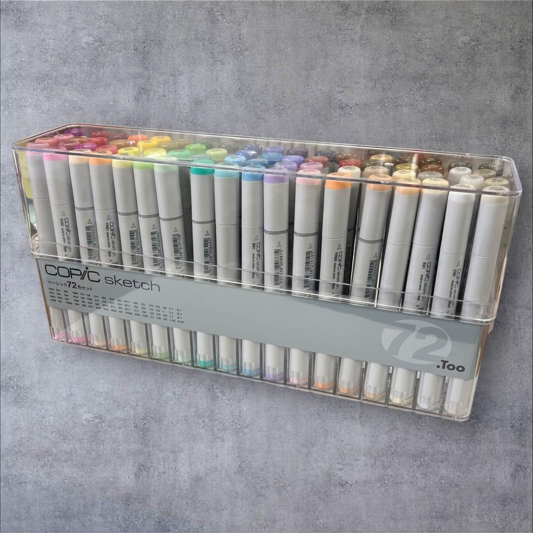 コピックスケッチ ベーシック 72色 Too マーカー COPIC sketch