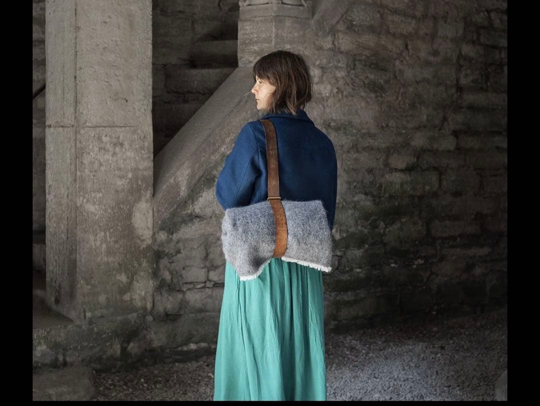 eld blå ブランケット　スゥエーデン製